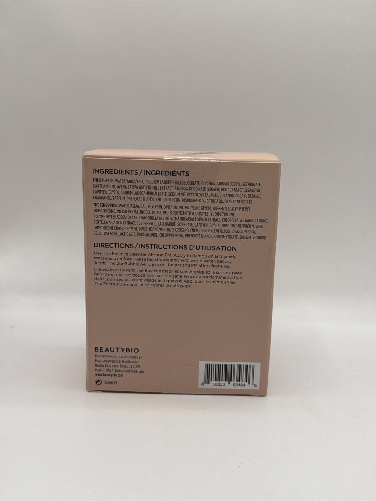 BeautyBio Cleanse & Zen Duo - Facial Cleanser & Zenbubble for Skin Balance