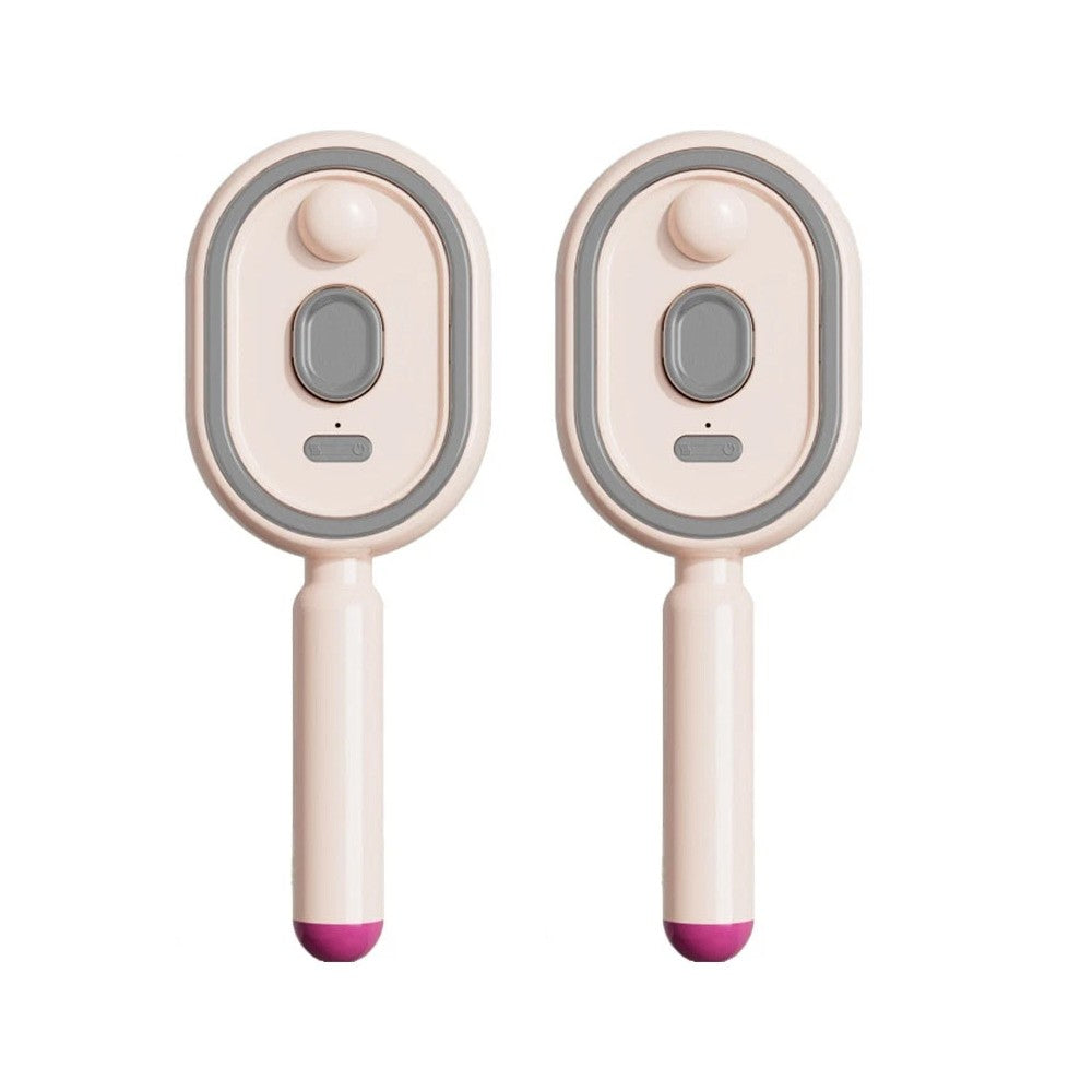 Rechargeable Spray Hair Comb with Nano Mist & Red Light Massage - Portable Wireless Scalp Therapy