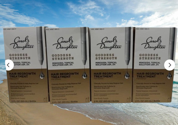 Goddess Strength Hair Regrow Treatment & 7-Blend Hair Care Set - 4 Pieces
