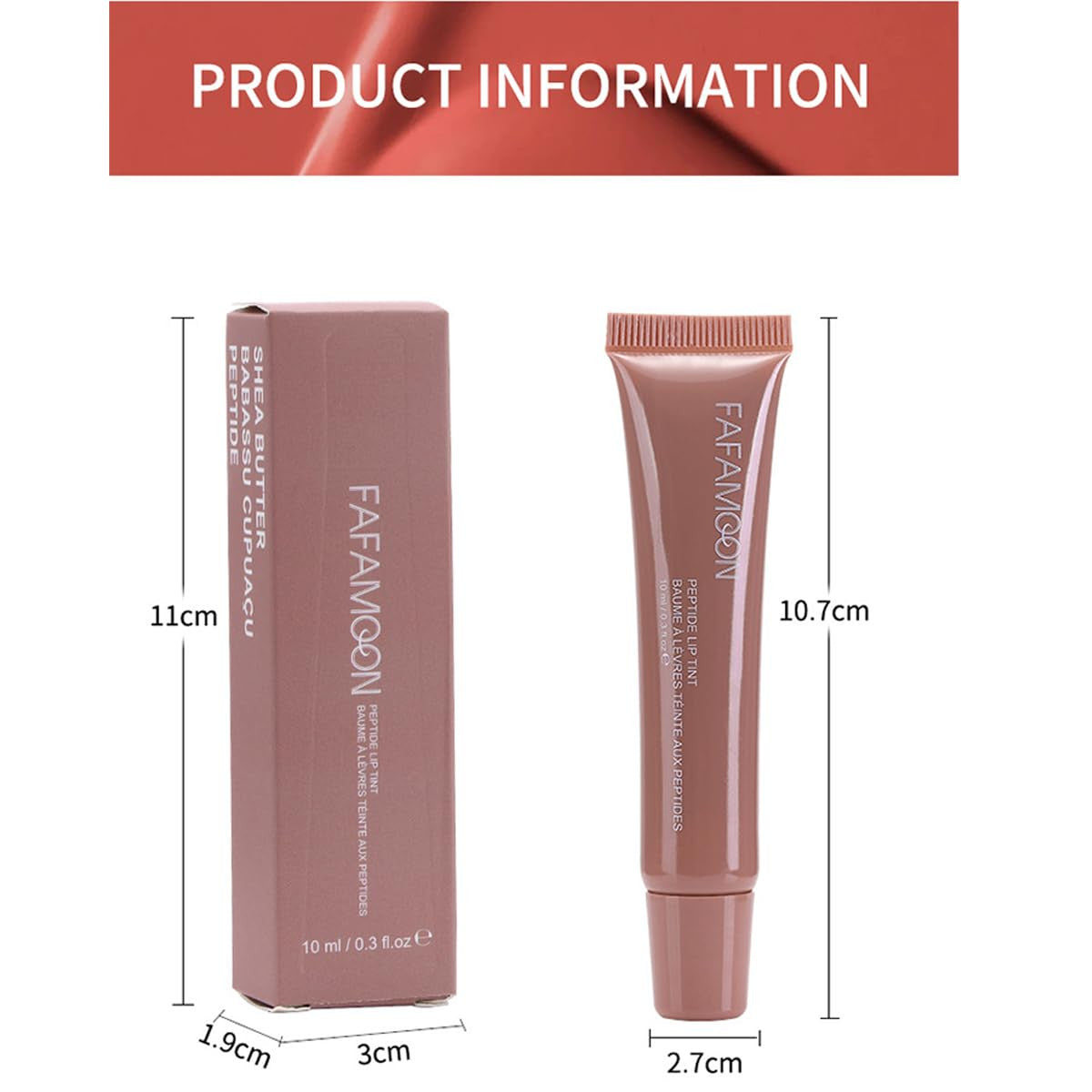 Hydrating Lip Gloss Set with 4 Colors - Shiny, Plump & Moisturizing for Women & Girls
