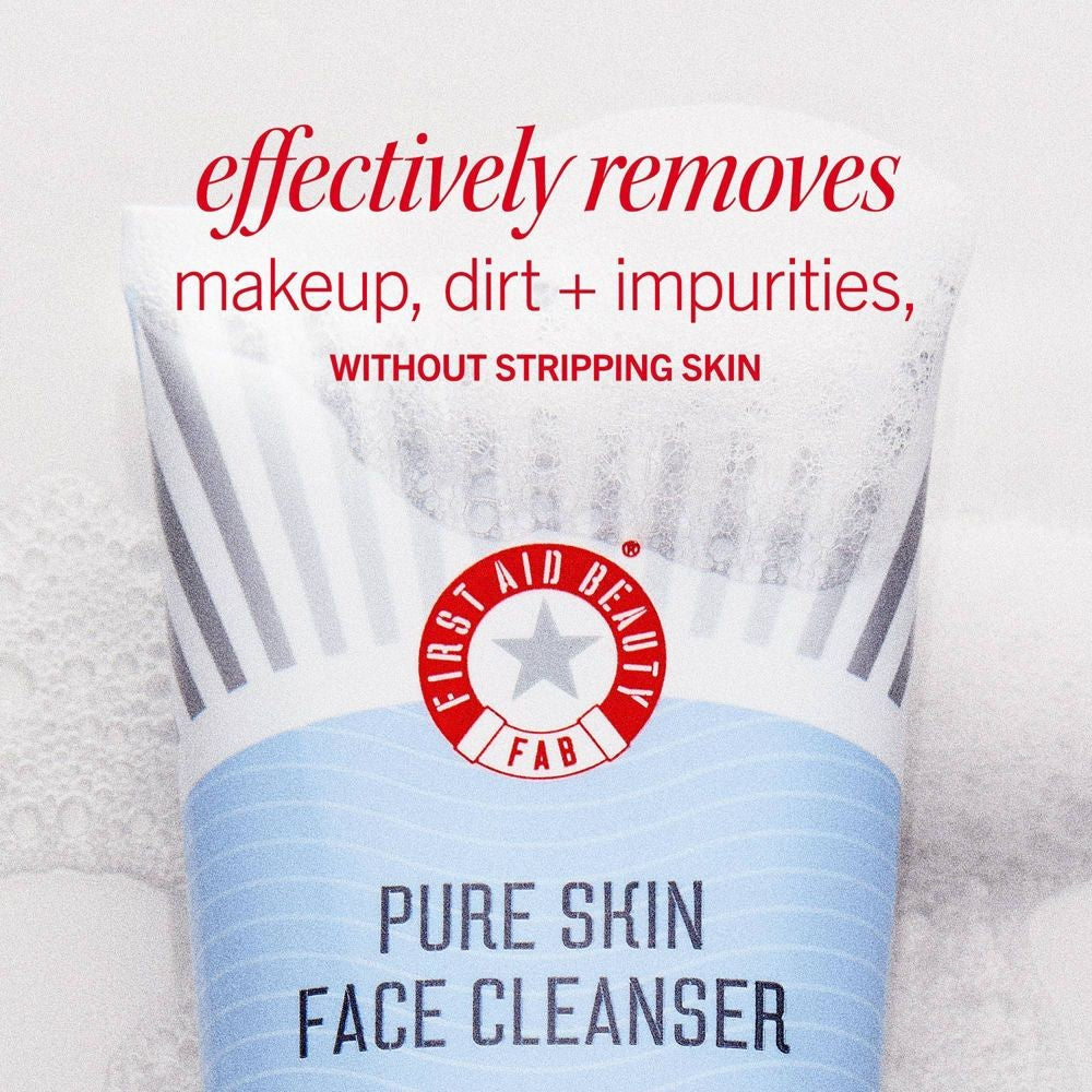 First Aid Beauty Holiday Skincare Gift Set - Face Cleanser & Moisturizer Duo