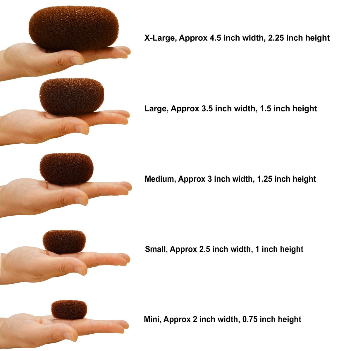Hair Donut Bun Maker Ring Style French Mesh Chignon Ballet Dance Sock