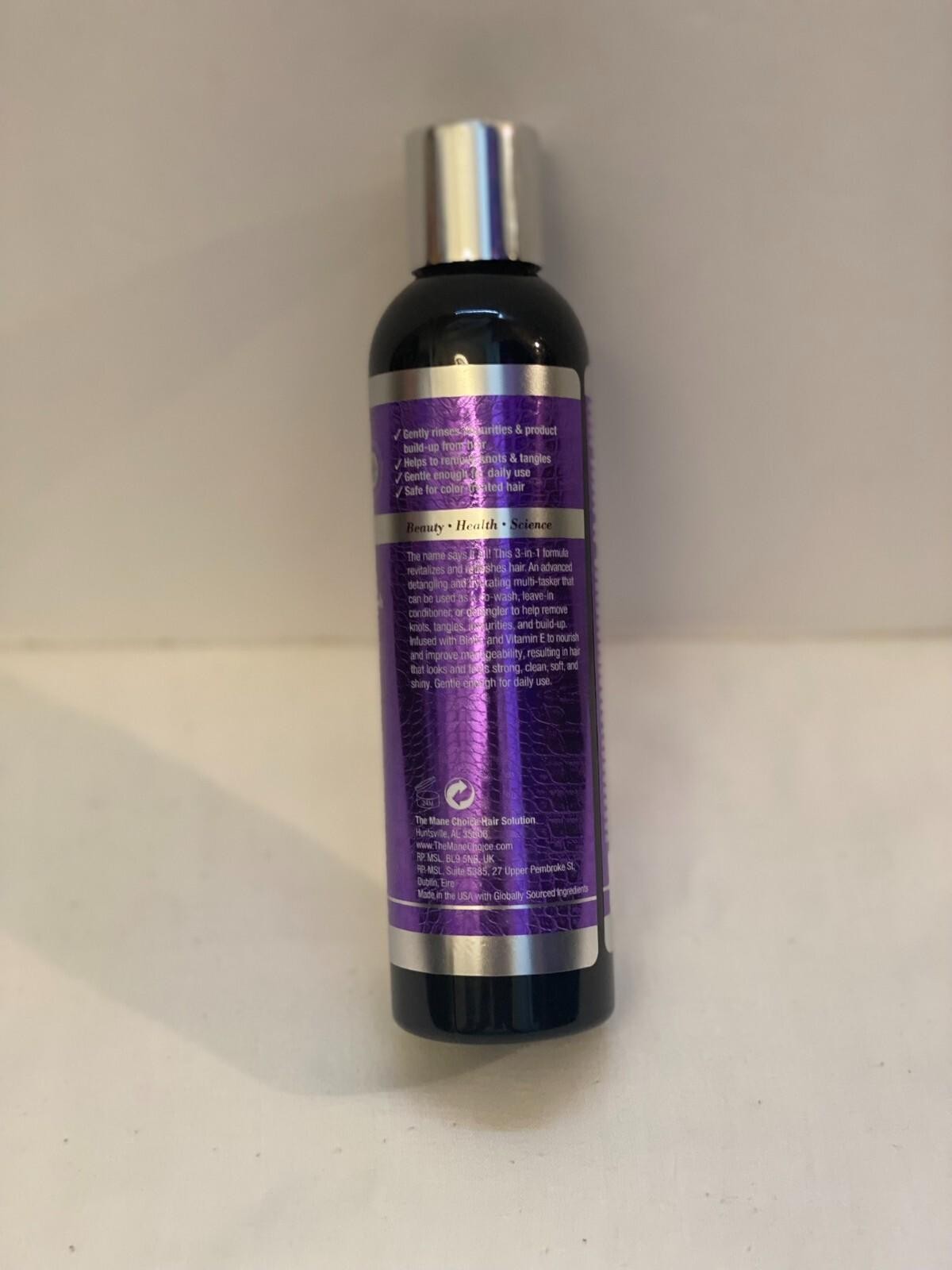 3-in-1 Hair Conditioner - Hydrating Co-Wash Leave-In & Detangler 8 Oz