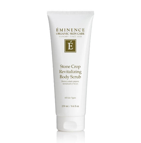 eminence stone crop revitalizing body scrub 8. 4 Oz. Unbox. Same Day
