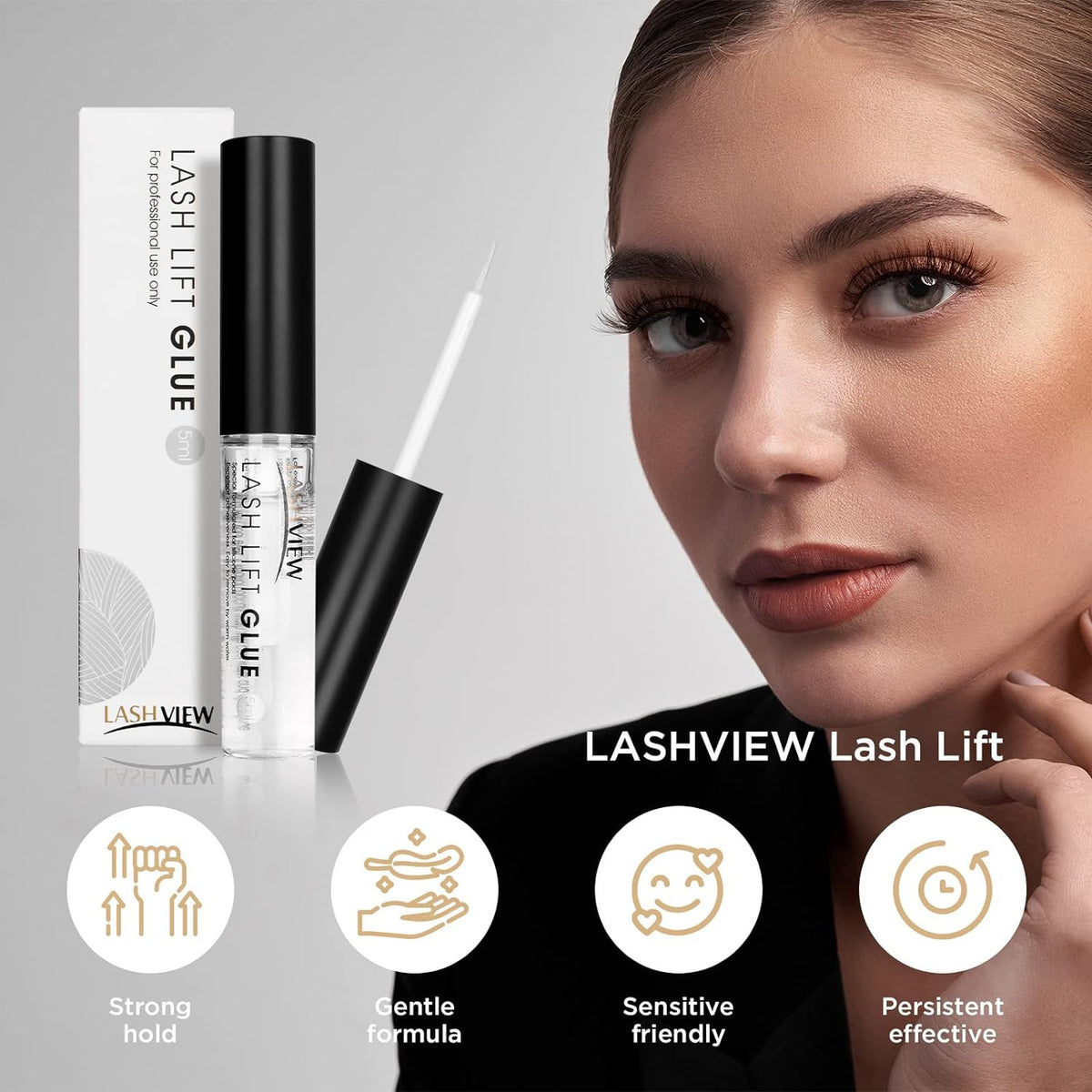 Lash Lift Adhesive - Odorless, Irritation-Free 5ml for Lash Perm Glue