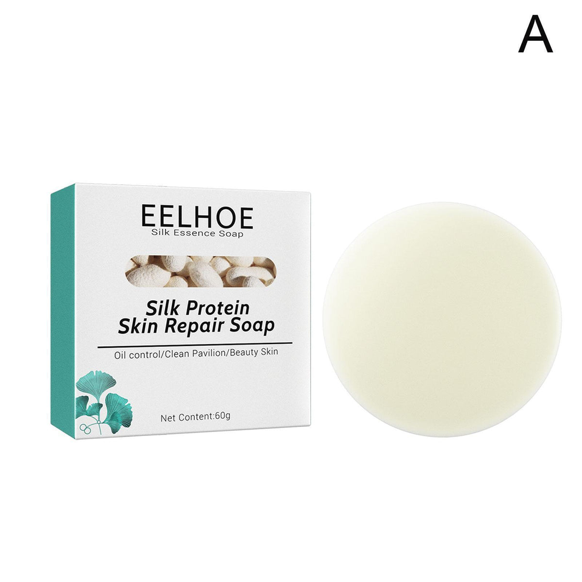 Silk Protein Collagen Milk Soap for Skin Repair & Acne Removal - All Sizes