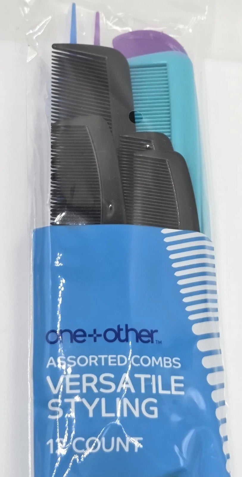 Assorted Hair Combs Set - Versatile Styling 12-Piece Collection