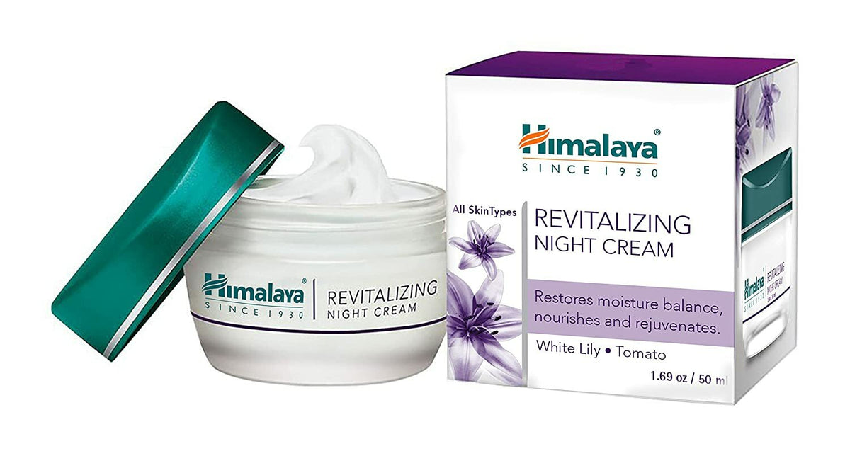 Revitalizing Night Cream for All Skin Types - 50ml Hydrating Skin Renewal