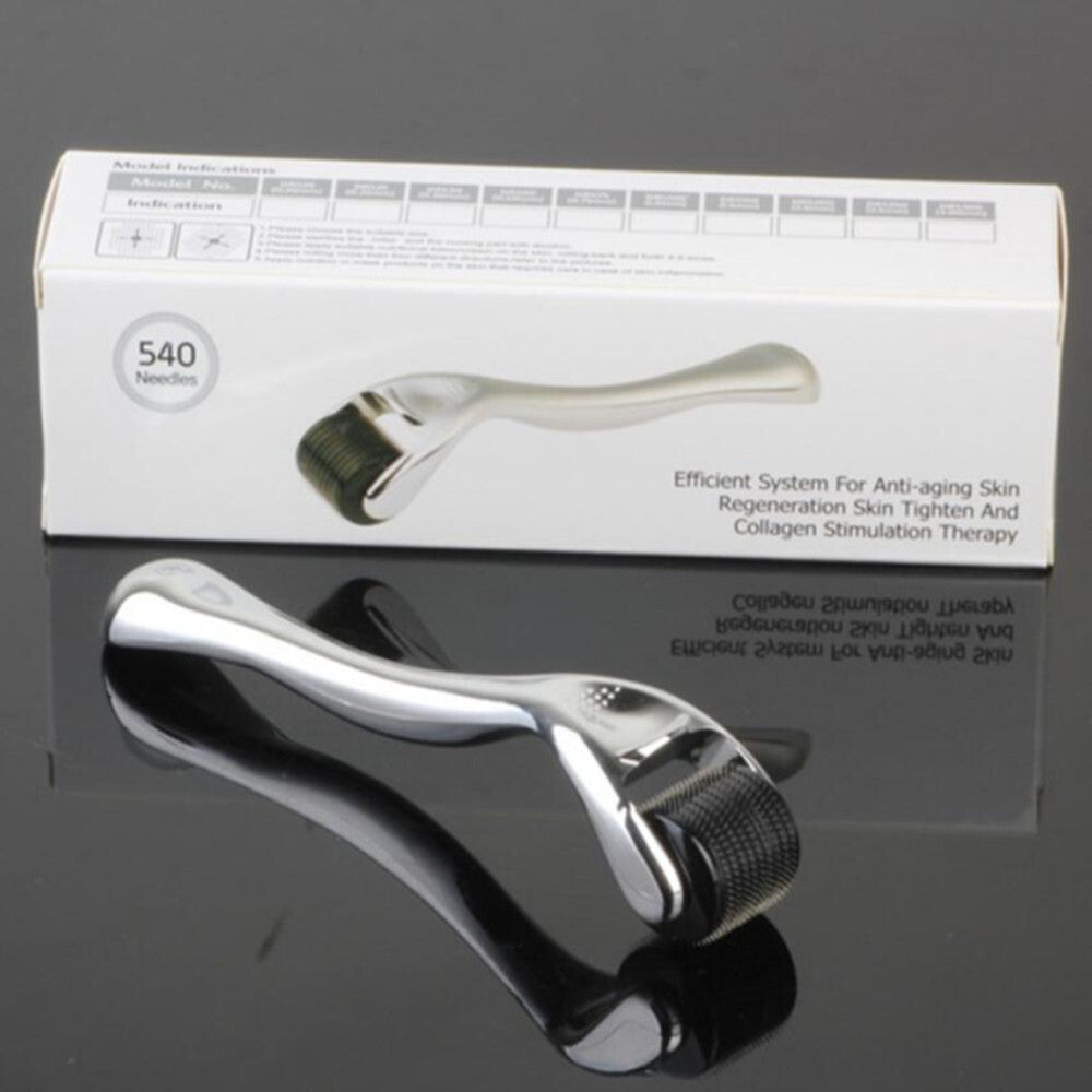 Micro Derma Roller 0.5mm for Face Hair Growth Acne Scars Wrinkles