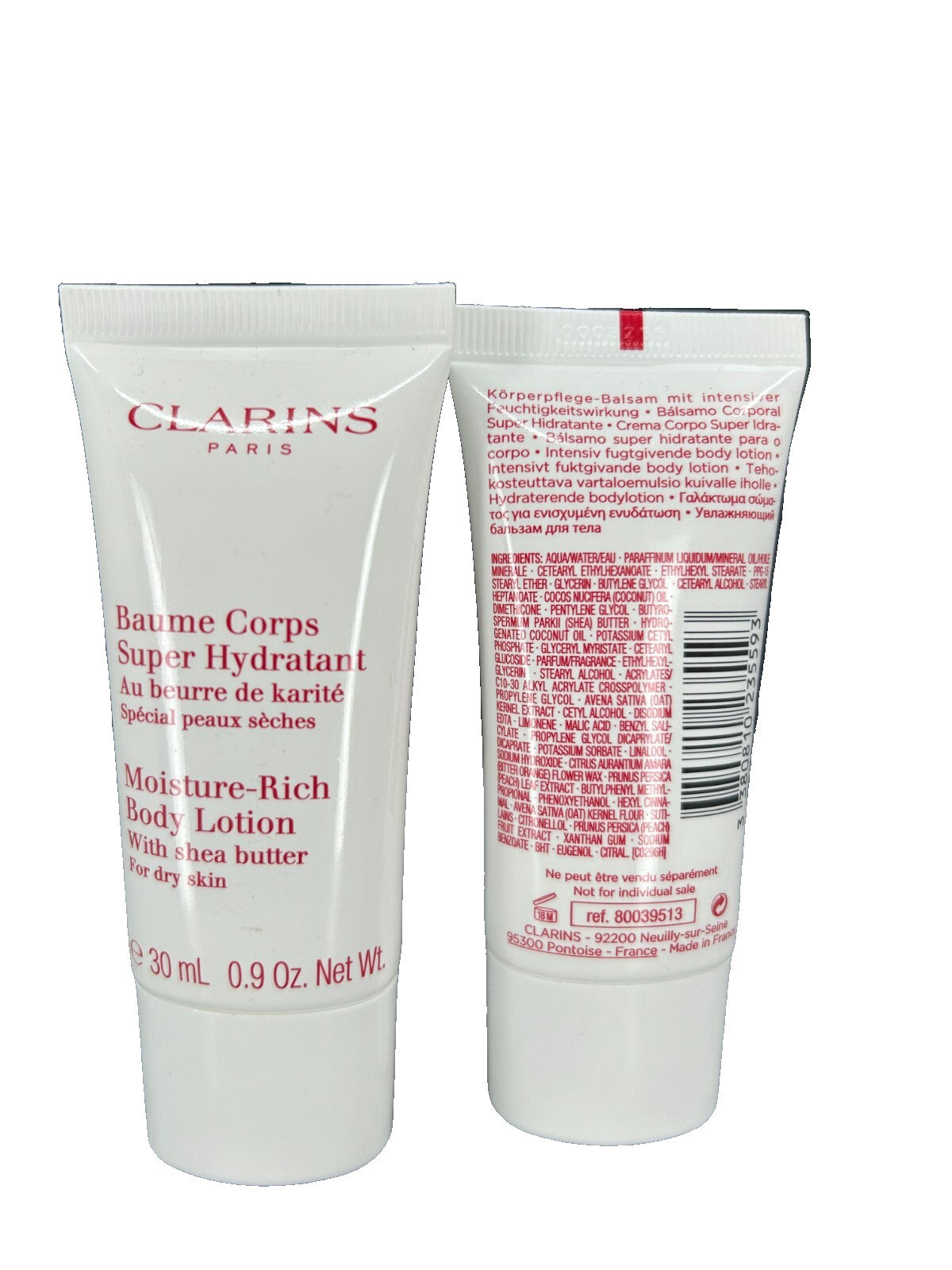 Moisture Rich Body Lotion with Shea Butter 0.9 oz - Set of 2