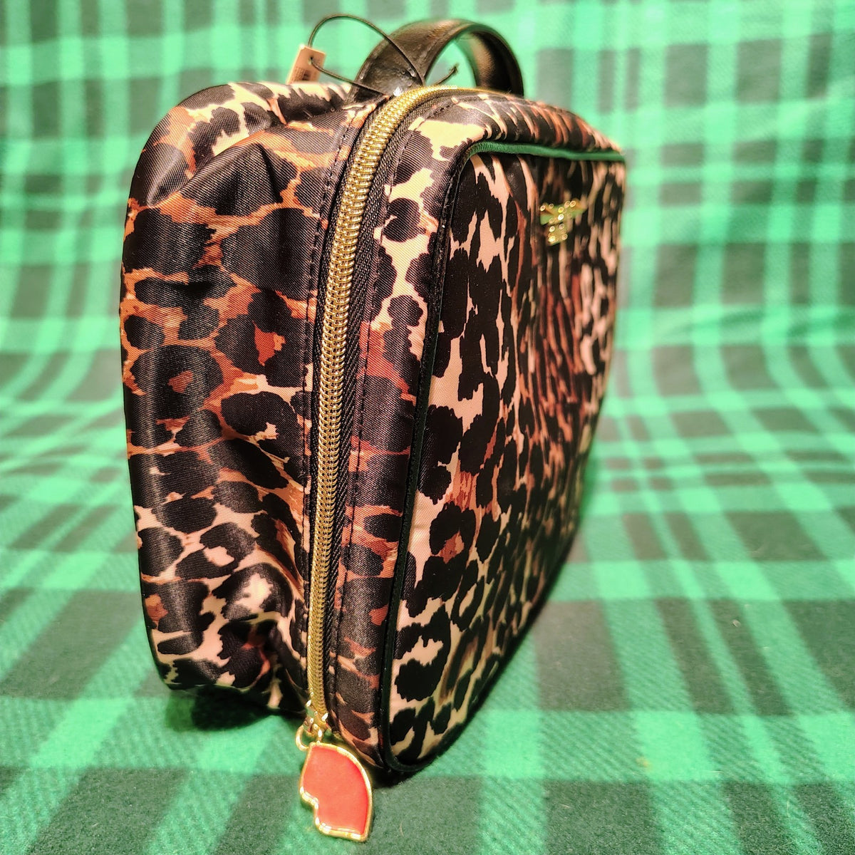 Victoria's Secret Exotic Leopard 3-Piece Makeup Bag Travel Set