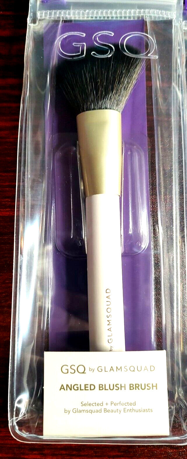 GSQ Glamsquad Angled Blush Brush Set - 2 Makeup Brushes for Face