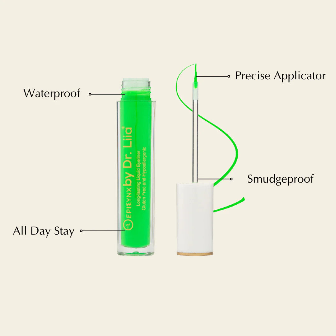 Long-Lasting Waterproof Liquid Eyeliner - Multiple Colors