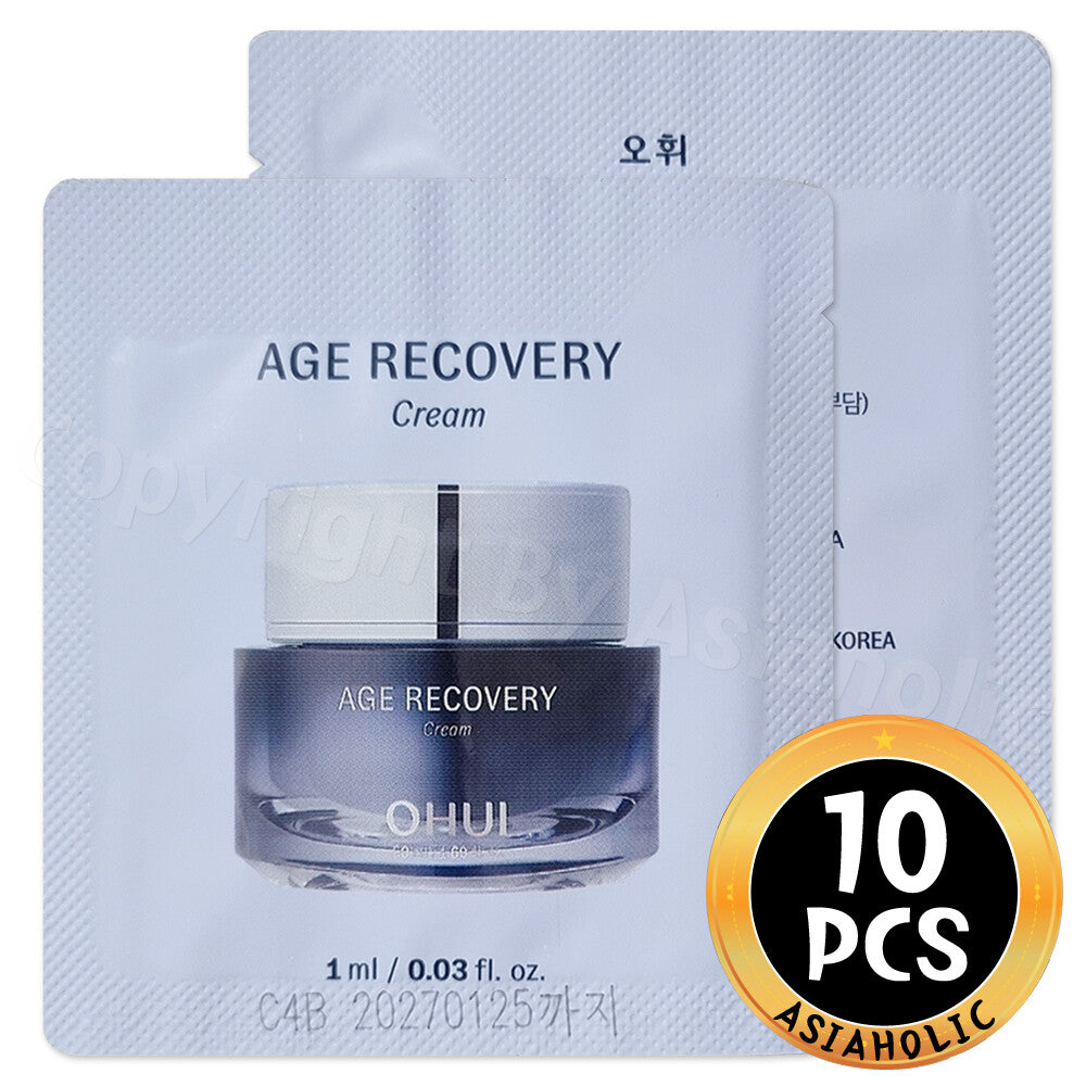 Age Recovery Face Cream Sample Set - Hydrating & Firming Skincare for All Skin Types
