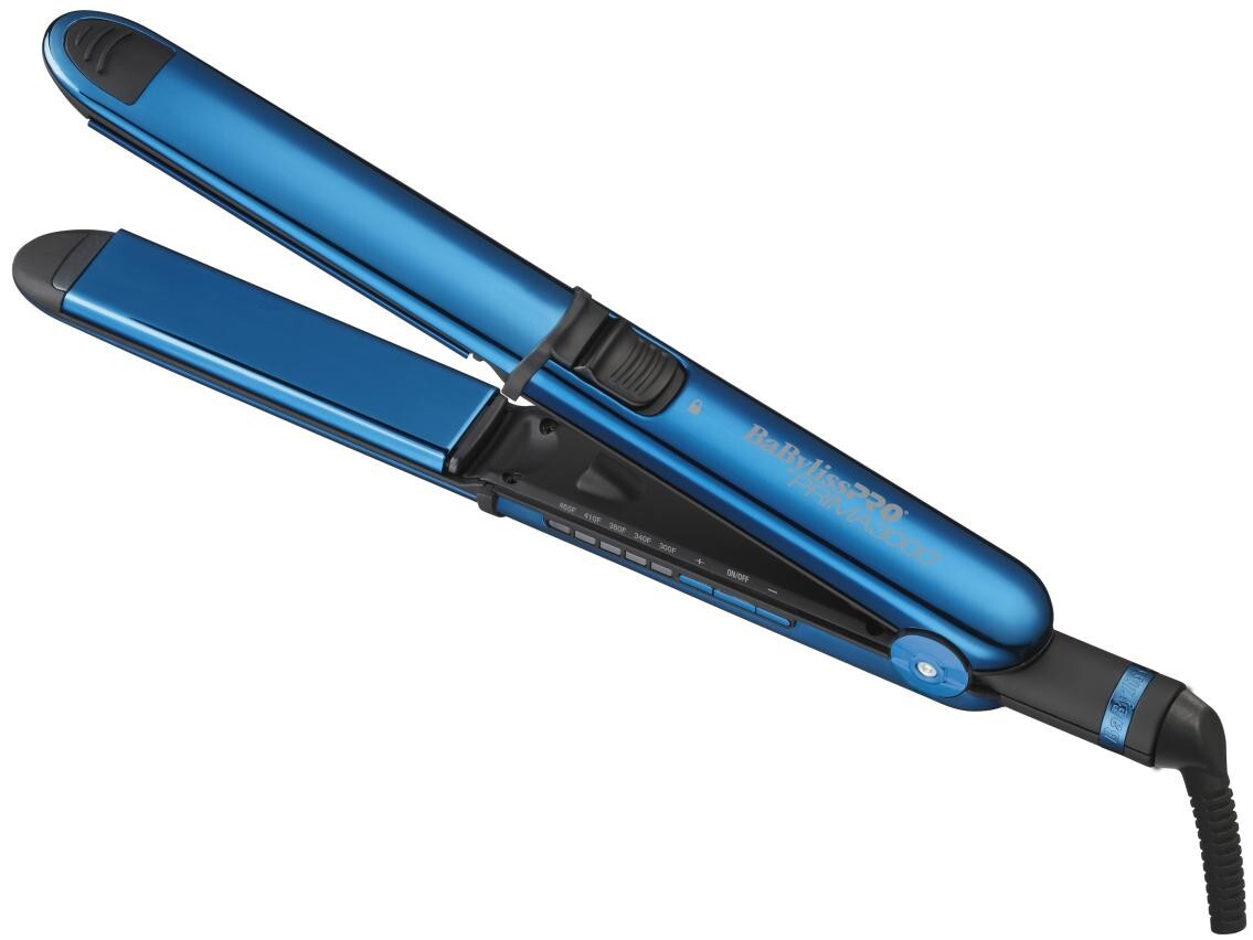 BaBylissPRO Nano Titanium Prima3000 1 ¼" Black & Blue Flat Iron |