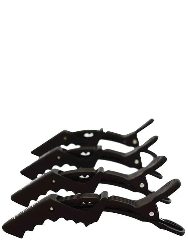 Colortrak Rubberized Jumbo Croc Clips 4 Pack