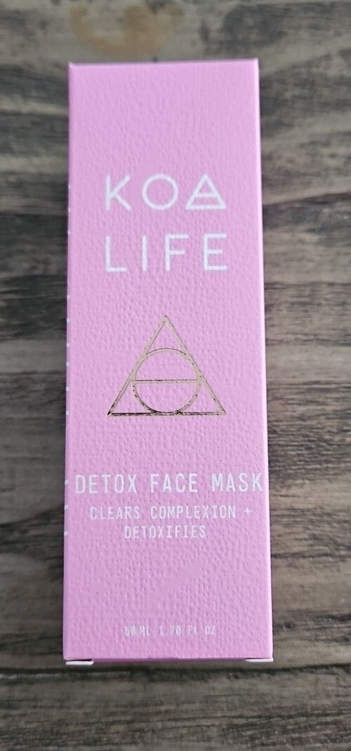 Koa Life Charcoal Detox Face Mask 1.70 fl oz