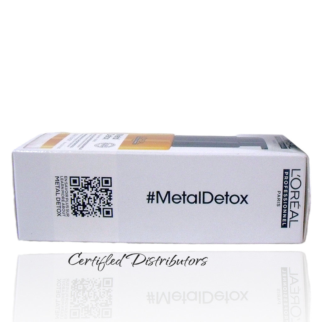 Metal Detox Hair Oil - Anti-Deposit Leave-in Protector for Color-Treated Hair - 3 Pack