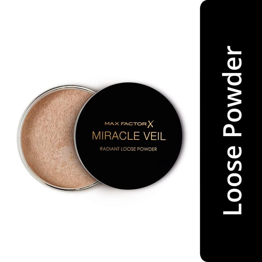 Translucent Loose Powder by Miracle Veil - Radiant Finish for All Skin Types, 0.14 oz