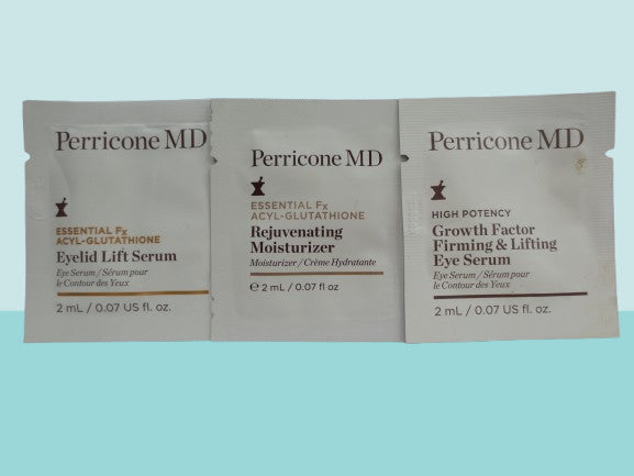 Brightening Face Serum Sample Set - 3 Vials, 0.07 Oz Each