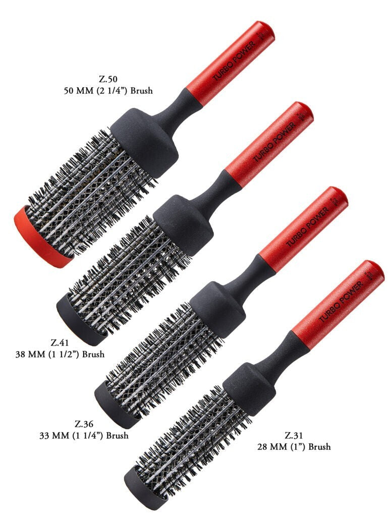 Magnesium Thermic Booster Hair Brush 2 Inch - Thermal Styling Tool