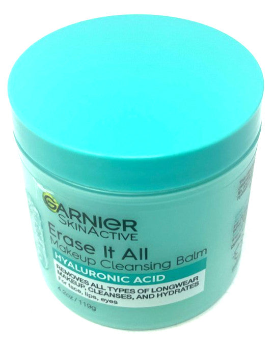 Garnier Erase It All Makeup Cleansing Balm 4.2 oz Hyaluronic Face Remover