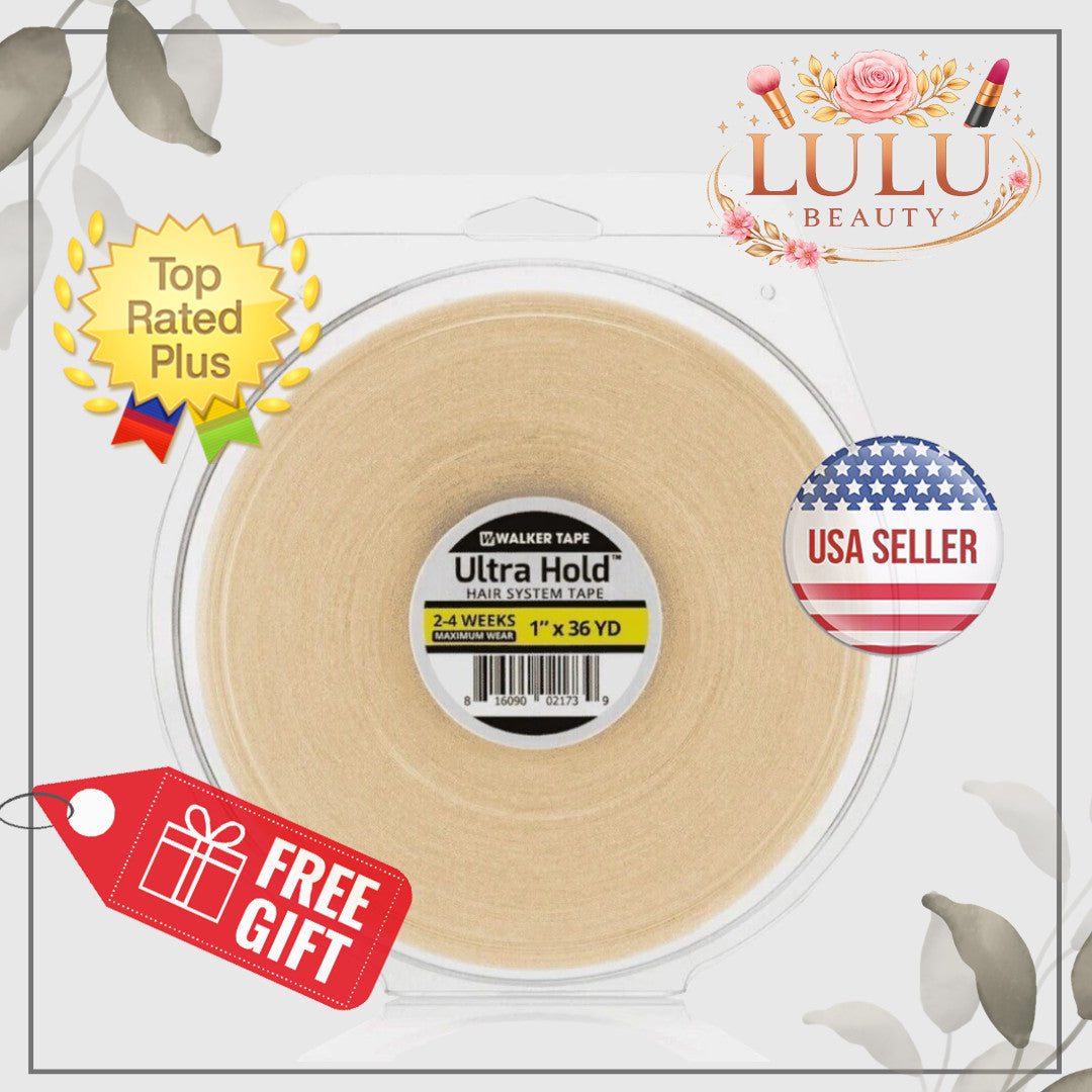 Ultra Hold Tape 1" x 36 Yds - Strong Double-Sided Wig Adhesive Roll