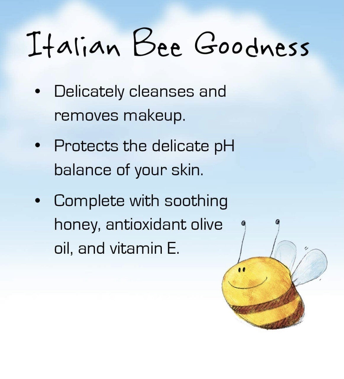 Natural Facial Cleanser with Honey & Olive Oil - Made in Italy, 2 Pack, 5.07 oz