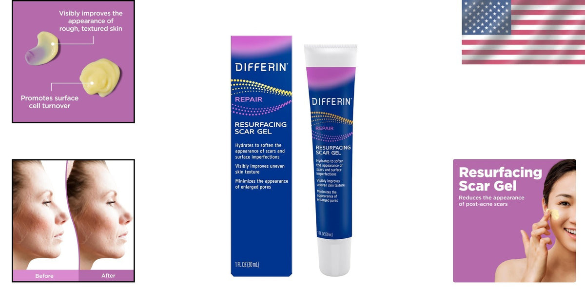 Gentle Acne Scar Treatment Gel for Sensitive Skin - 1 Oz