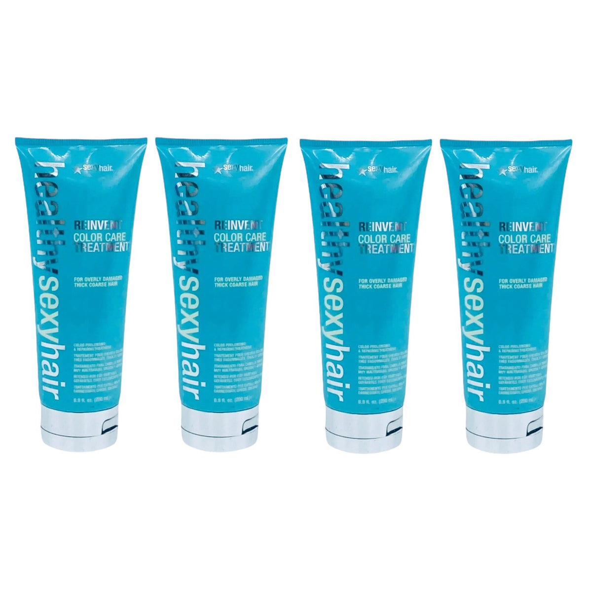 Color Protect Repair Hair Treatment 6.8 oz - 4 Pack for Damaged Coarse Hair