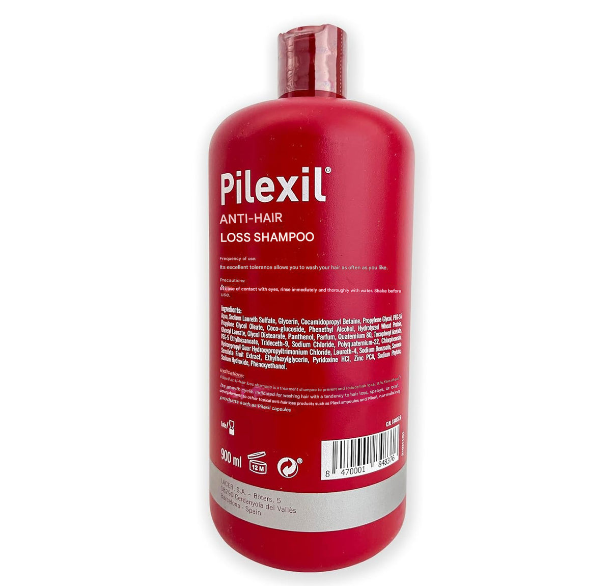 Pilexil Anti Hair Loss Shampoo - 900ml Bottle