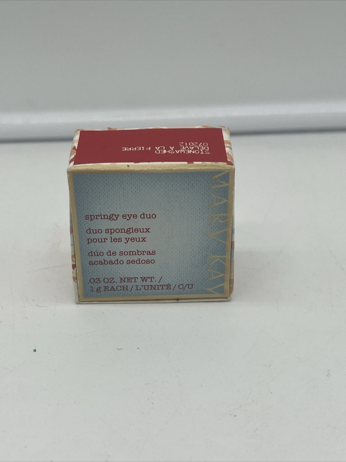 Mary Kay Springy Eye Duo Stonewashed 0.03 oz. New in Box