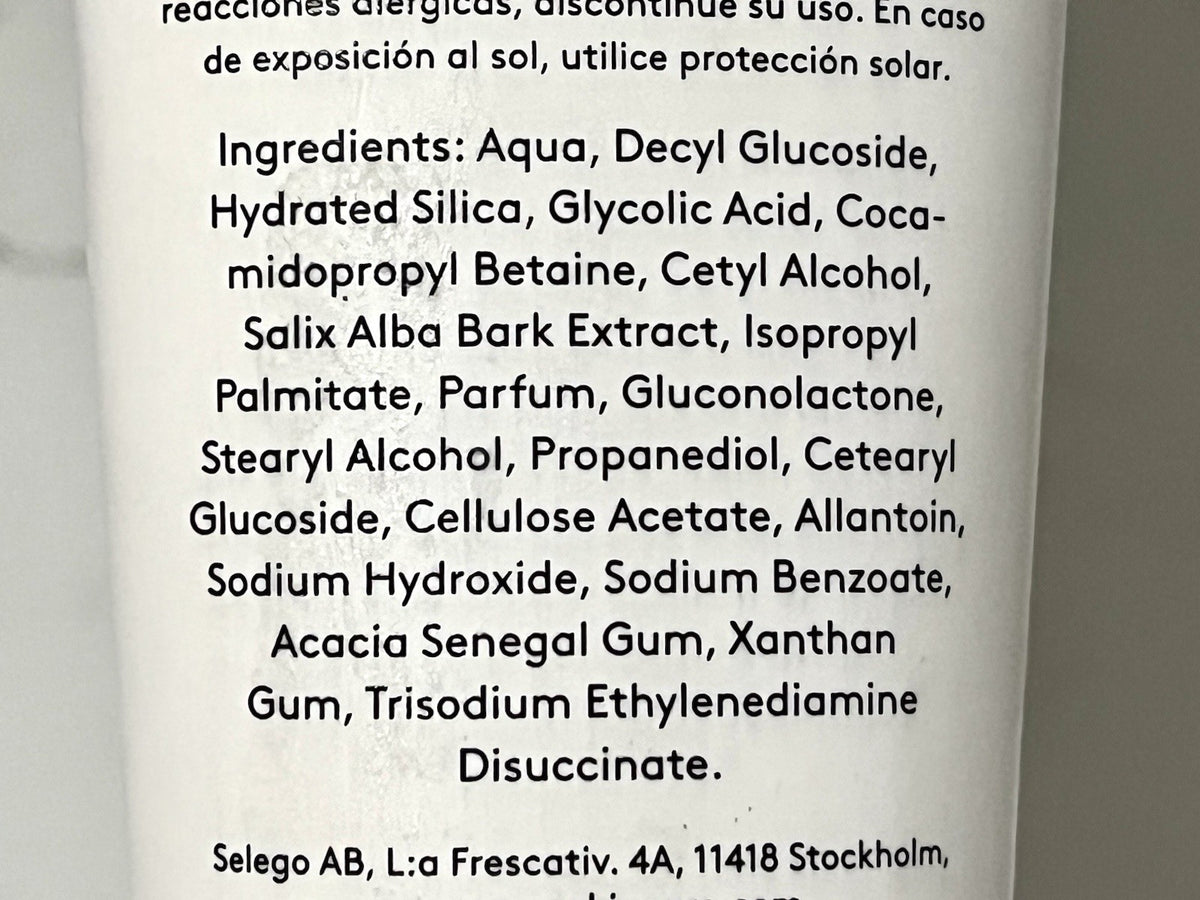 Verso Body Peel - AHA PHA BHA Full Size 5oz/150ml Sealed (#m3)