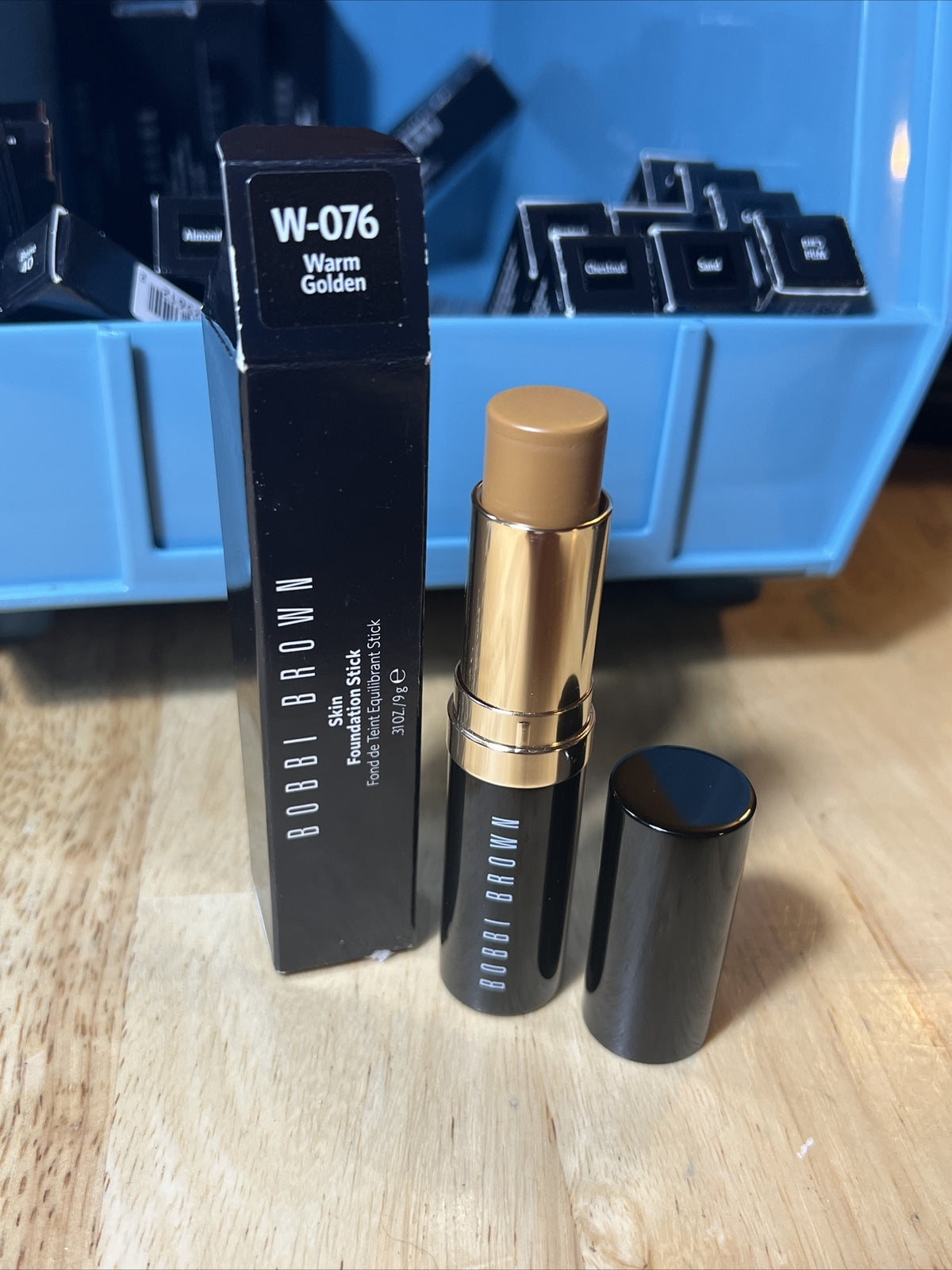 Bobbi Brown Skin Foundation Stick – Warm Golden, 0.31 oz / 9 g