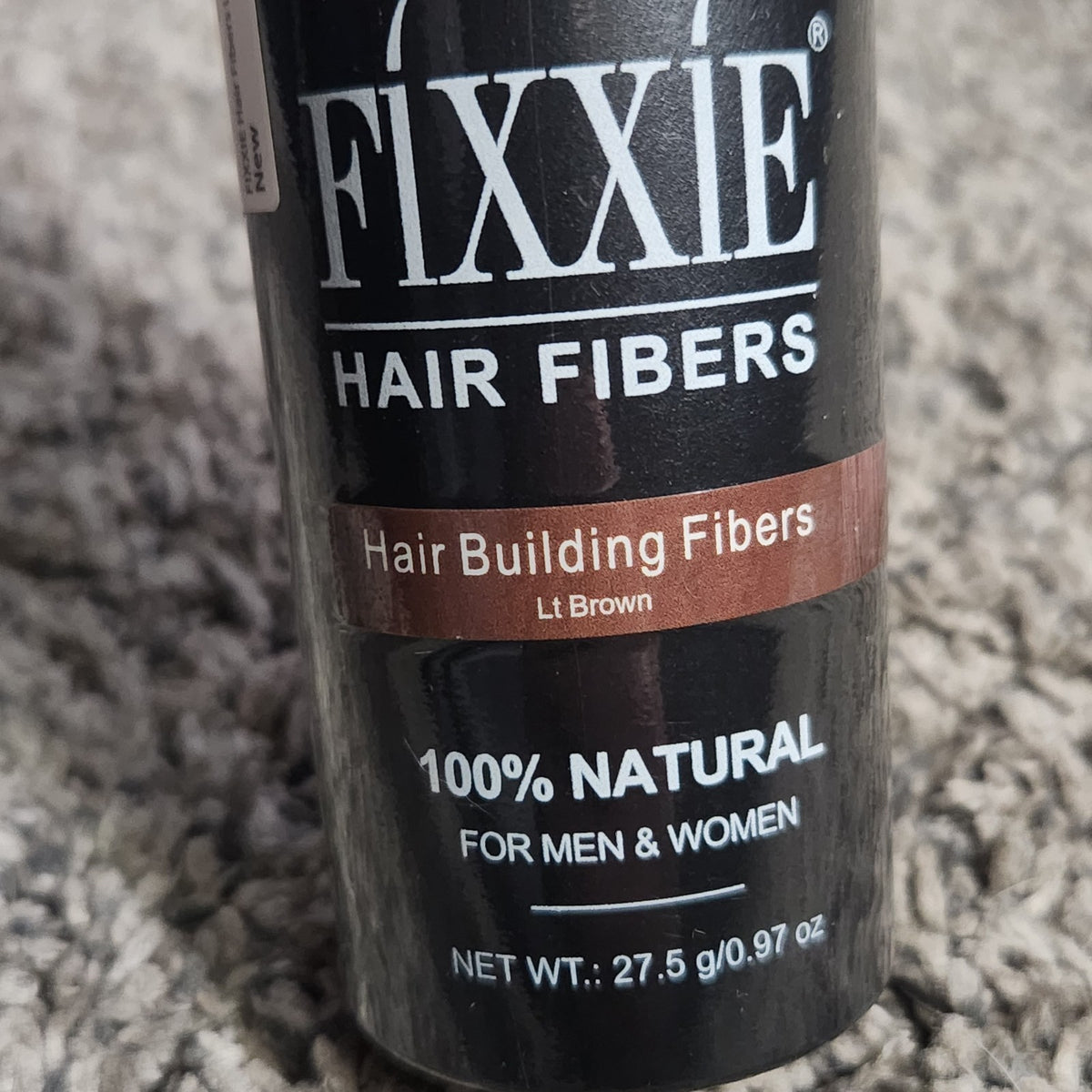 Fixxie Hair Fibers Light Brown 100% Natural For Men Or Woman