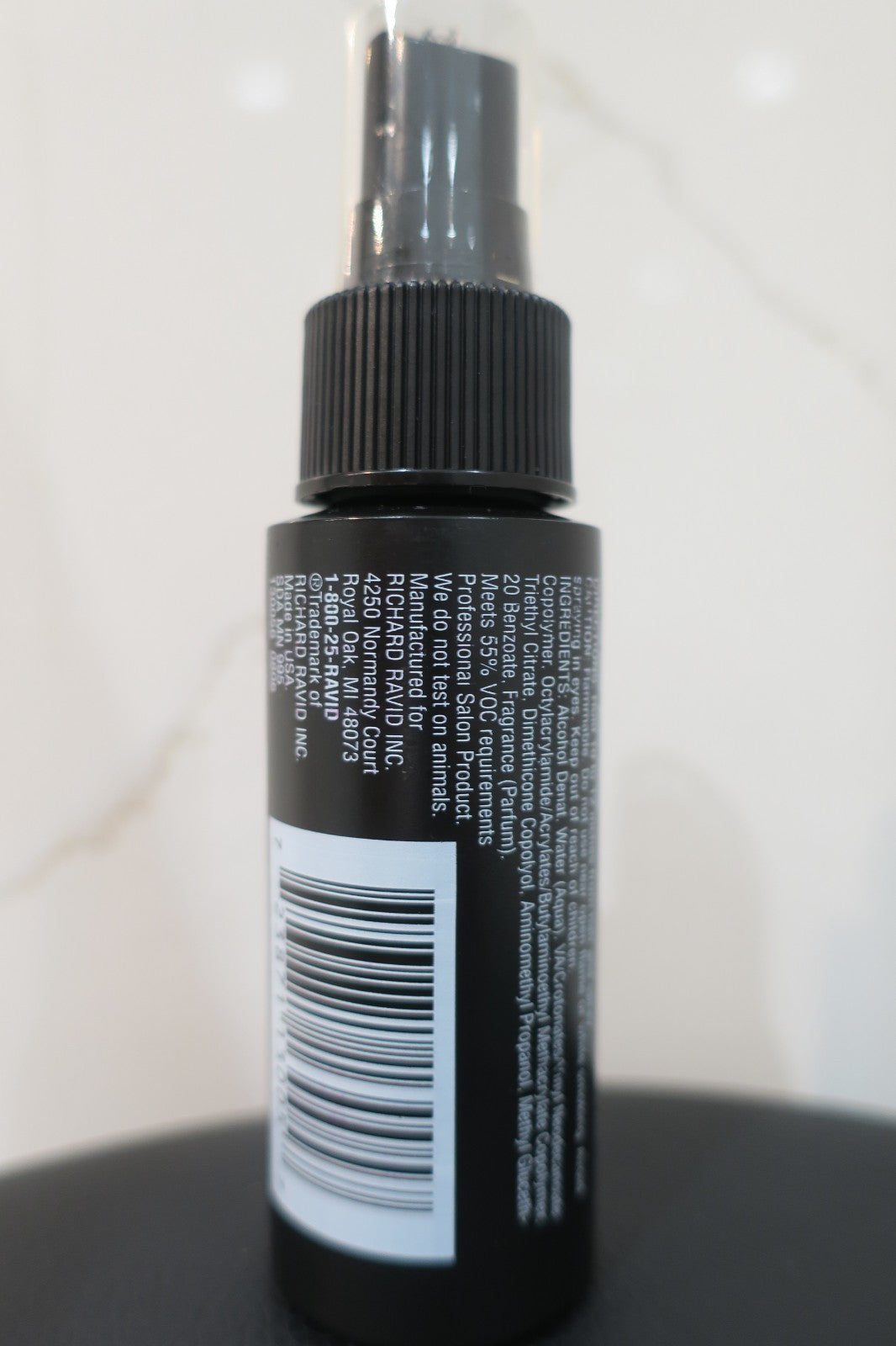 Travel Size Hair Spray - Extra Firm Hold, Shine & Humidity Resistance 2 oz