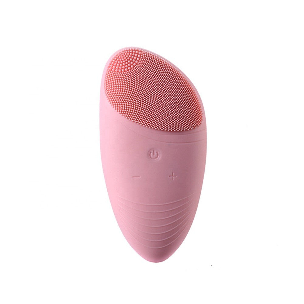 Electric Facial Cleansing Brush Silicone Waterproof Skin Care Massager