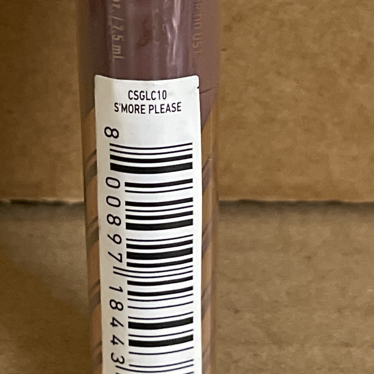 Lot of 2 Lip Gloss Set - Candy Slick Glowy Lip Color - S’more Please