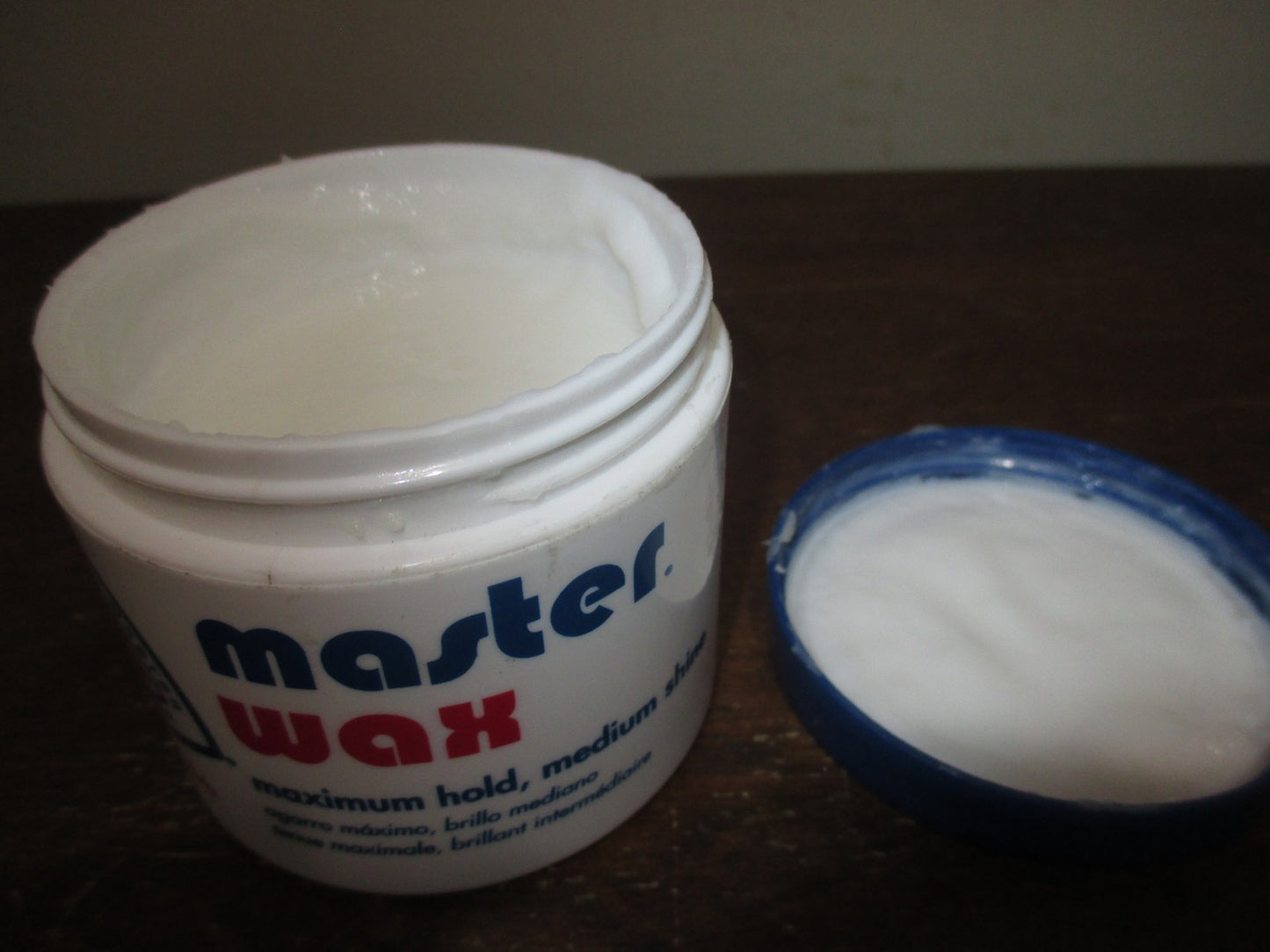 Maximum Hold Hair Wax with Medium Shine - 4 oz Styling Product