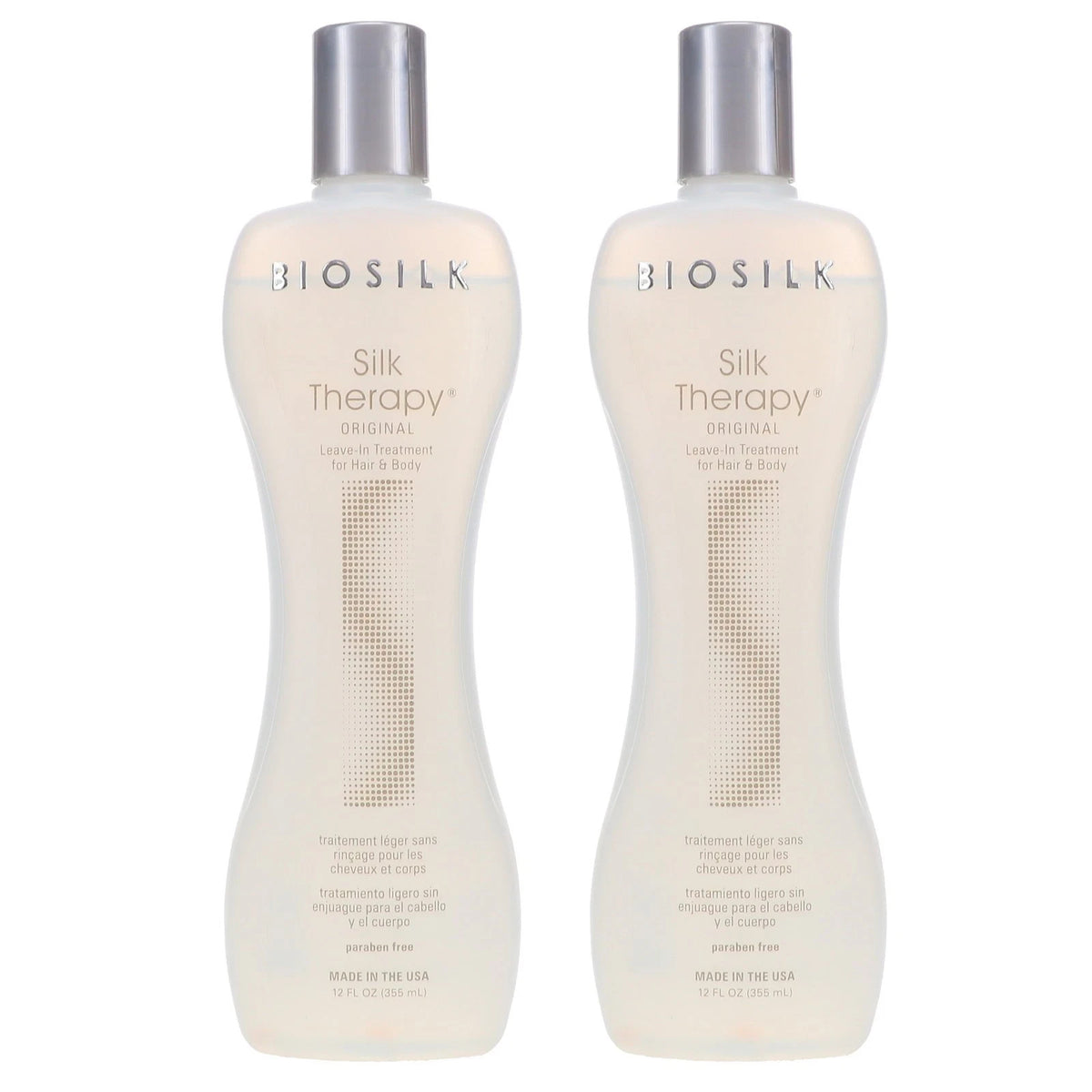 Silk Hair Treatment 12 oz - 2 Pack for Repair & Shine