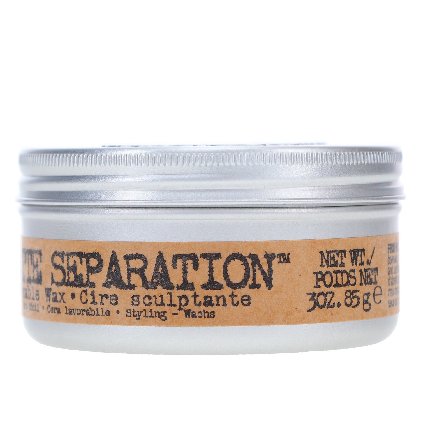 Men's Matte Hair Wax - Long-Lasting Separation & Texture, 3 oz