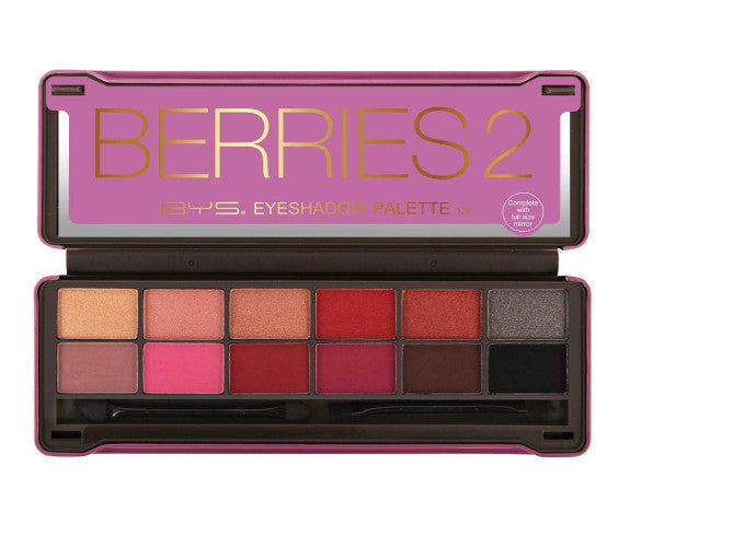 Eyeshadow Palette with Mirror - Berries Color Collection