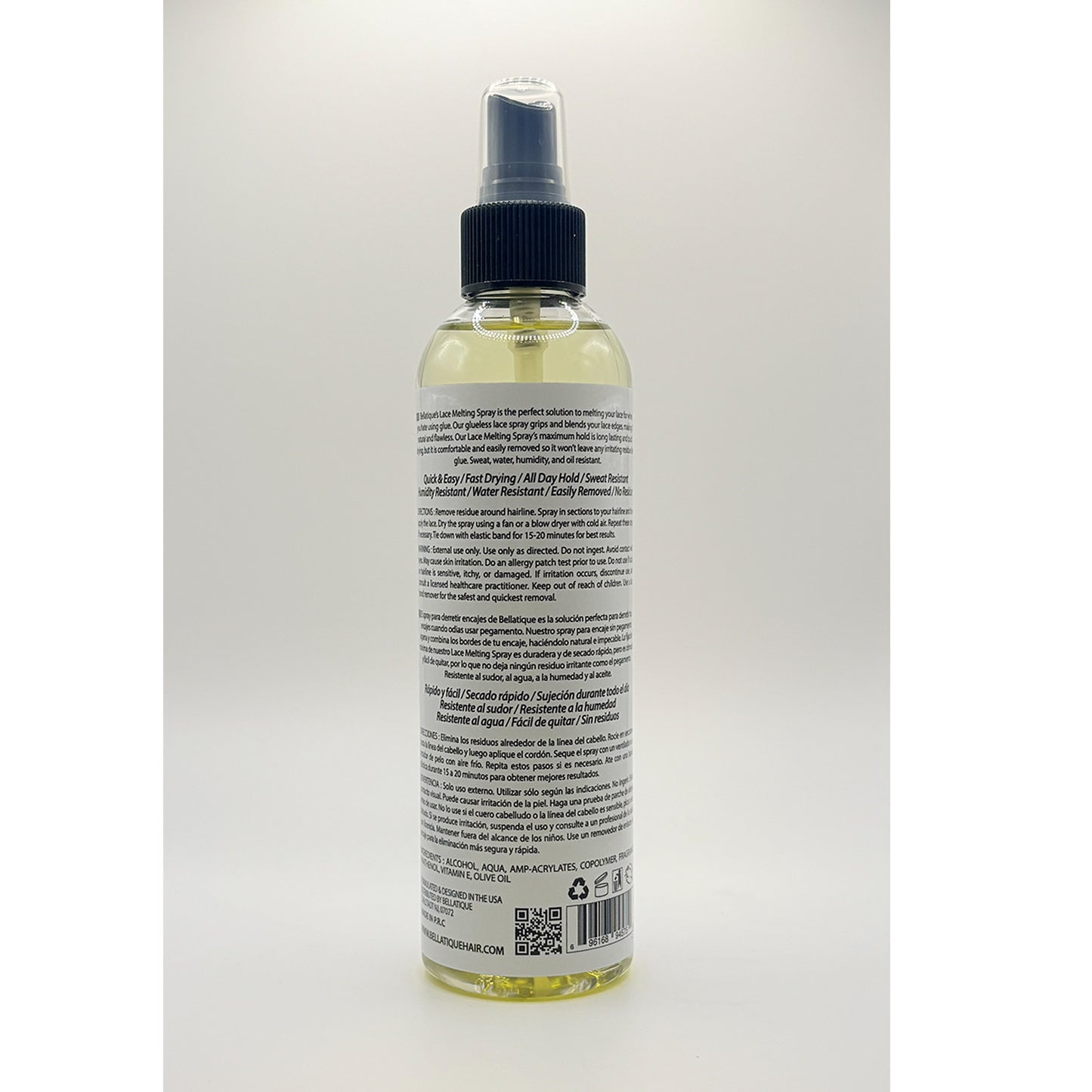 Bellatique Lace Melting Spray - Maximum Hold for Wigs & Lace Fronts 8.45oz