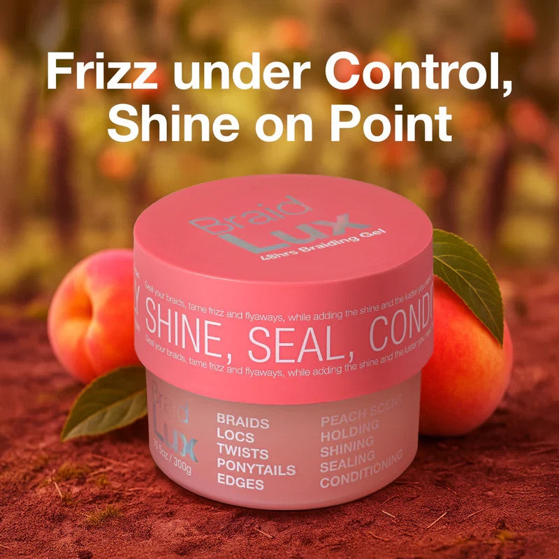 Braid Lux Locs, Twists & Edges Gel - Maximum Hold 3.53oz