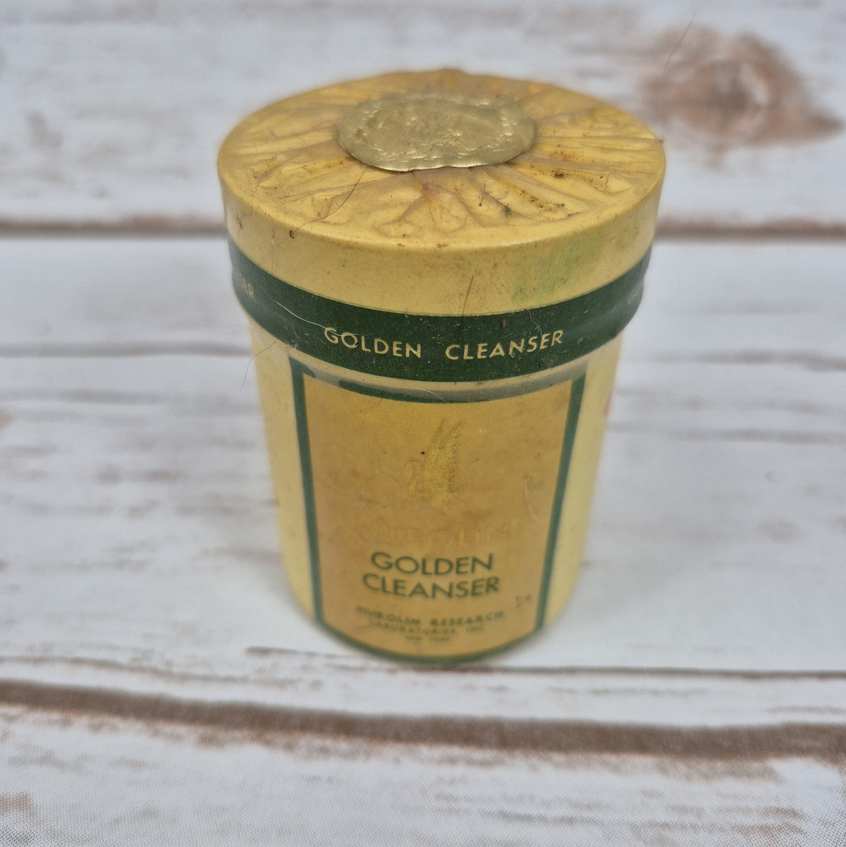 Nurolin Golden Facial Cleanser - 4oz in Sealed Jar, Skin Care