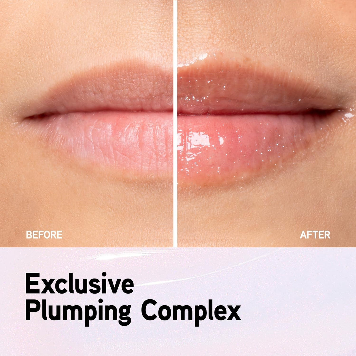 Mineral Wear Diamond Lip Plumper Gloss - Light Pink, Dermatologist Tested