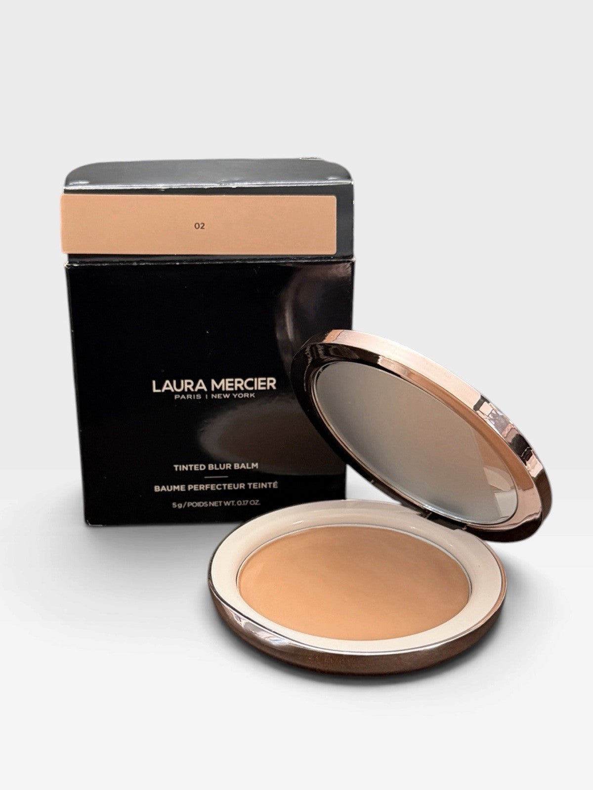 Tinted Blur Balm to Powder Matte Foundation with Peptides - Buildable 12 Hr Wear