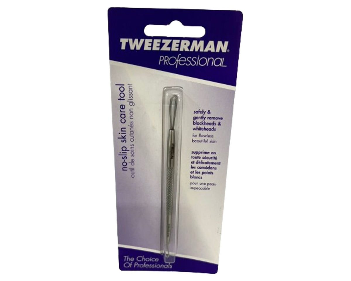 No-Slip Skin Care Tool for Blackheads & Whiteheads - Stainless Steel Extractor