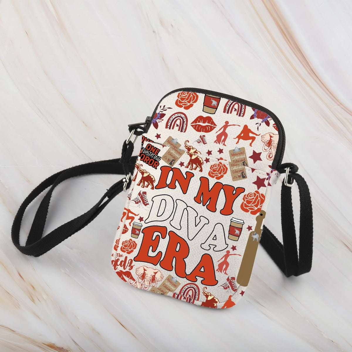 Crossbody Bag for Women Men - Sorority Gift & Sisterhood Accessory