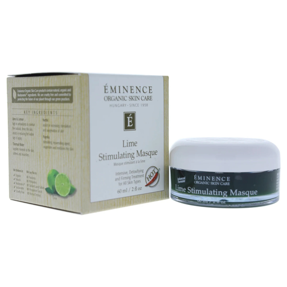 Lime Stimulating Face Masque - 2 oz